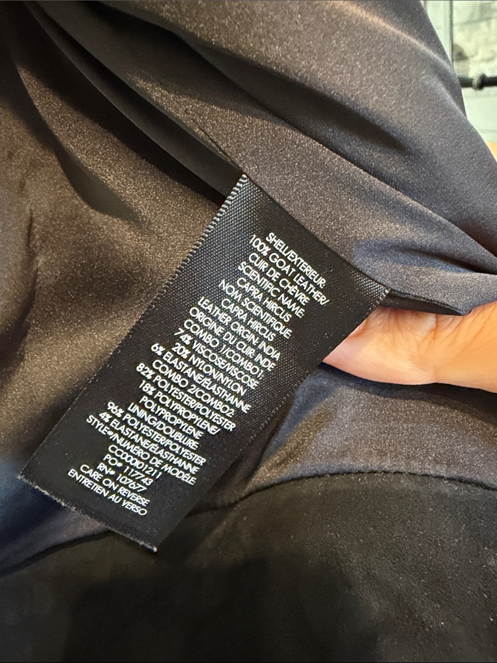 Alice + Olivia Black Suede Moto Jacket - Picture 4 of 7